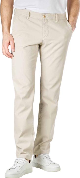 Alberto Two Tone Cotton Lou Pant Slim Fit Nature (W32/L32)