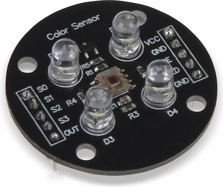 Joy-it Arduino Erweiterungs-Platine Farbsensor / Colorimeter TCS3200 Schwarz