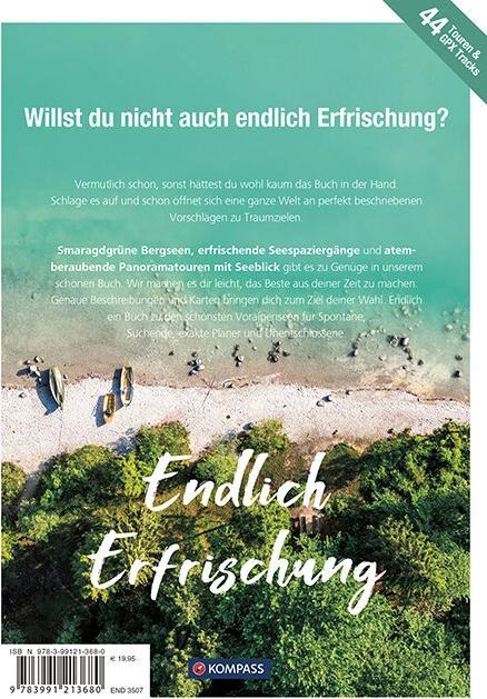 Produktbild Endlich Erfrischung - Südbayerische Seen (Deutsch, Brigitte Schäfer, Eugen E. Hüsler, Ralf Enke, Raphaela Moczynski, Siegfried Garnweidner, Thomas Rettstatt, Walter Theil, 2022)