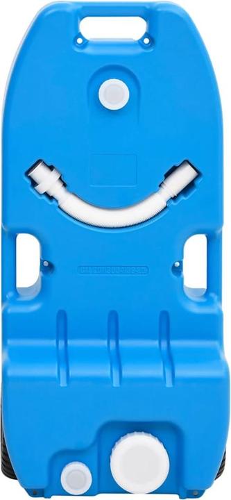Produktbild vidaXL Camping-Wassertank mit Rollen 25 L Grau