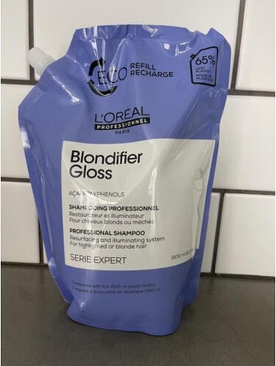 Actual product image L'Oréal Professionnel Serie Expert Shampoo Gloss Refill (1500 ml, Liquid shampoo)