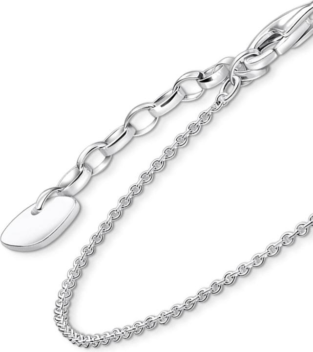 Image du produit Thomas Sabo Bracelet avec pendentif zircon rose Argent (19 cm, Argent 925)