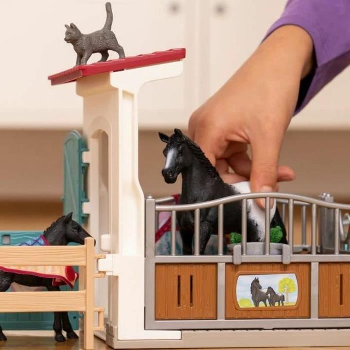 Produktbild Schleich Pferdebox mit Stute und Fohlen
