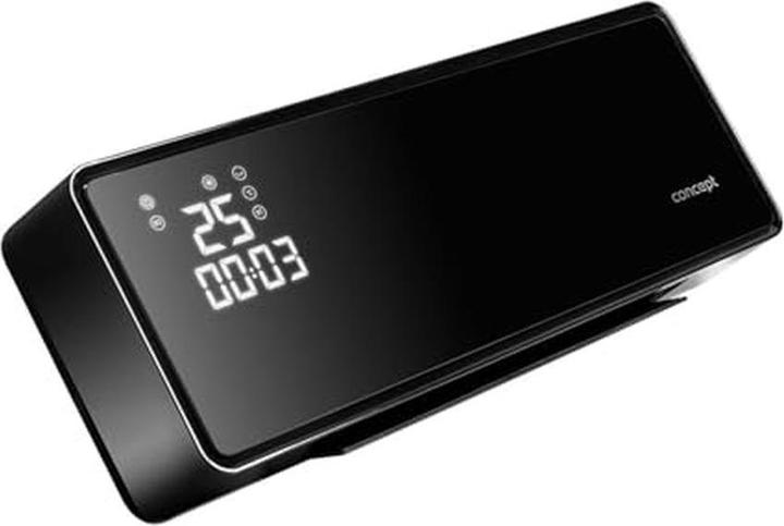 Concept QH4001 electric space heater Indoor Black Fan electric space heater (2000 W)