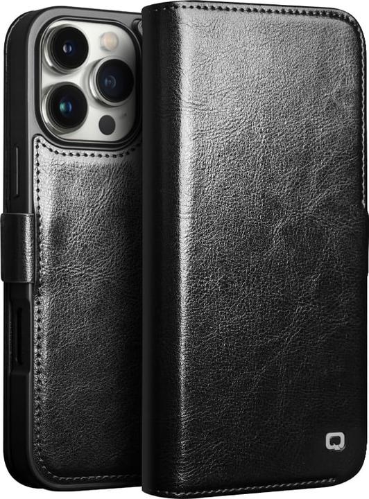 Produktbild QiAlino Hülle Flip mit magnetischem Verschluss (Apple iPhone 16 Pro)