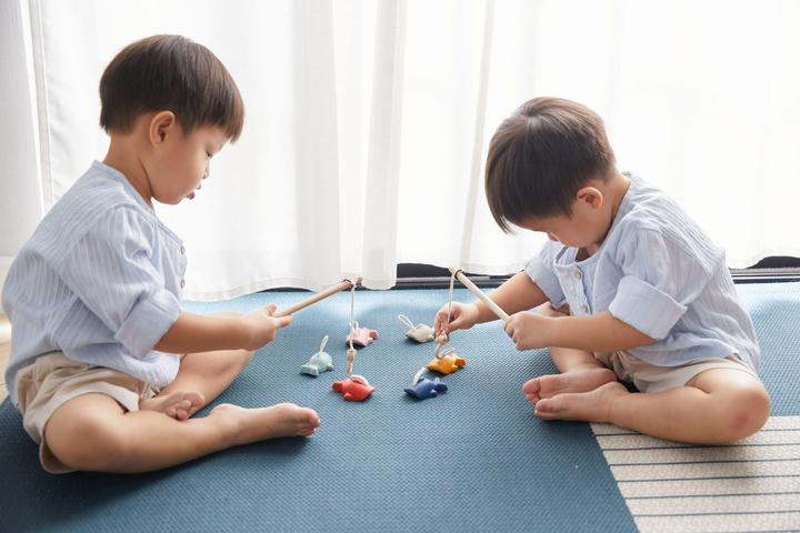 Produktbild Plantoys Angelspiel (Deutsch, Englisch, Französisch, Italienisch, Schweizerdeutsch, 1 - 2 Spieler)