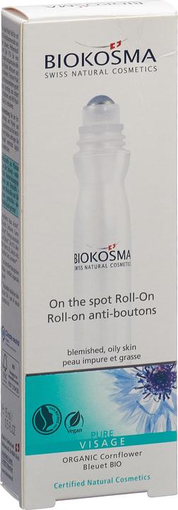 Immagine prodotto Biokosma Pure Visage Anti Pimple Roll on (15 ml, Crema da giorno)