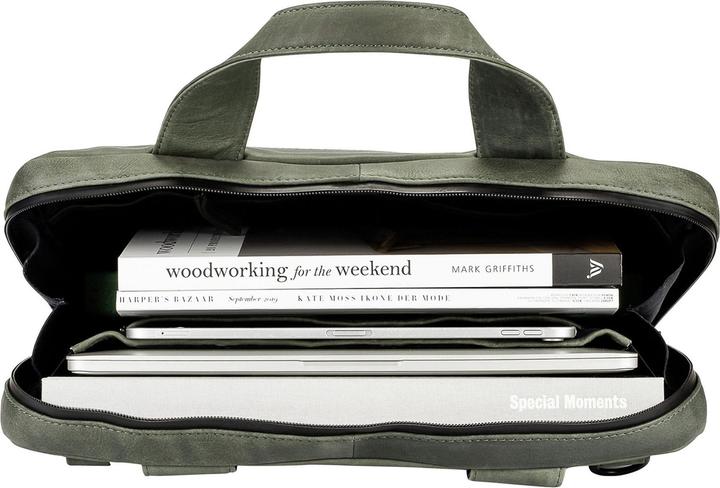 Produktbild Leonard Heyden Den Haag Aktentasche Leder 38 cm Laptopfach (15.40")