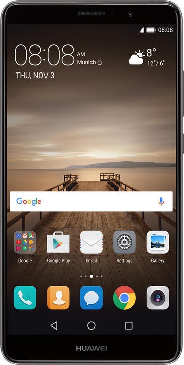 Huawei Mate 9 (64 Go, Gris sidéral, 5.90", Double SIM hybride, 20 Mpx, 4G)