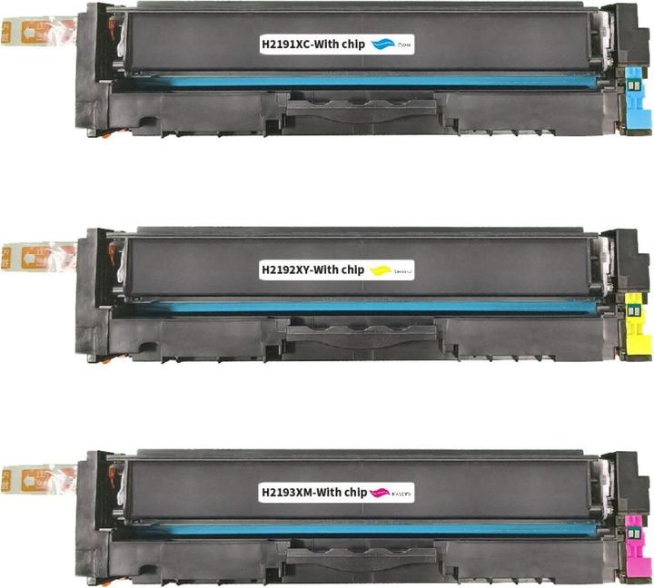Actual product image Hermex Kompatibler Toner XL für HP Color LaserJet Pro 3202dw (M, C, Y)