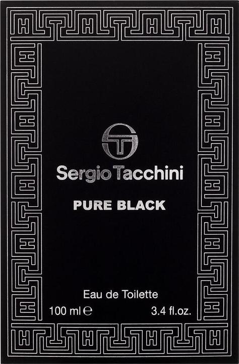 Actual product image Sergio Tacchini Pure Black (Eau de toilette, 100 ml)