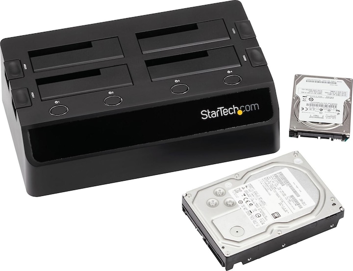Produktbild StarTech USB 3.0 4 Bay Hard Drive Docking Station (2.5", 3.5")