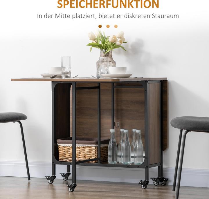Produktbild Homcom Esstisch (130 x 80 x 74 cm)