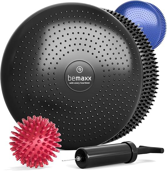BeMaxx Fitness Balance Seat Cushion, Set of 6 Black