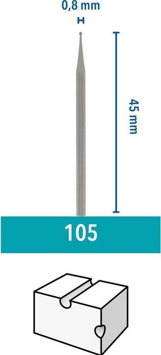 Actual product image Dremel Engraving knife 105