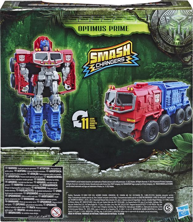 Actual product image Transformers : Rise of the Beasts Movie Toy, Smash Changer Optimus