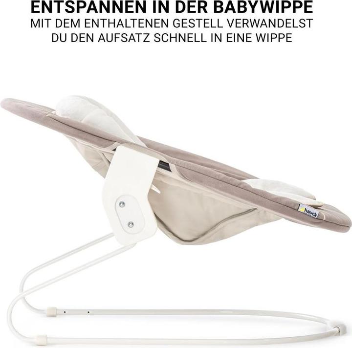 Produktbild Hauck Hochstühle Beta Plus Natural 5-tlg. Newborn-Set - Hochstuhl + (Hochstuhl, Treppenhochstuhl)