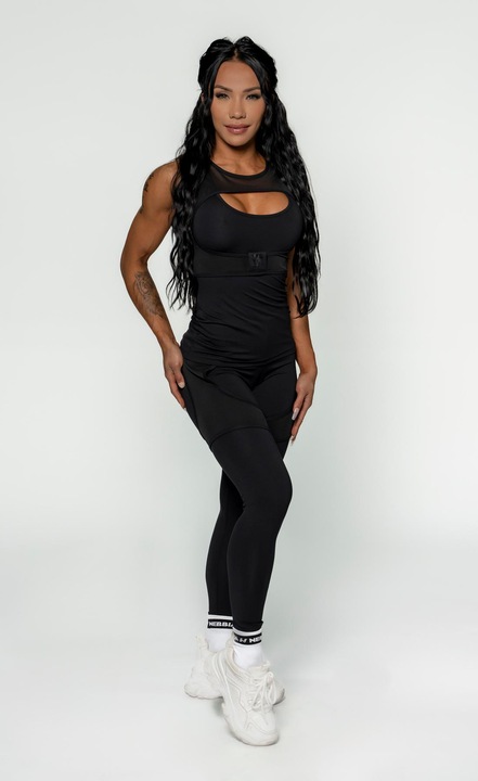 Image du produit Nebbia Women's High Waist Leggings Intense Mesh 838 black (L)