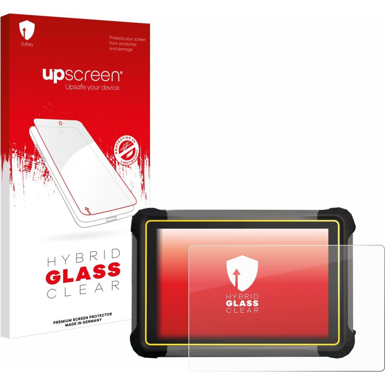 upscreen Schutzglas Schutzfolie Displayschutz Display Schutz Glas Folie klar (Displayschutz), Kameraschutz, Transparent