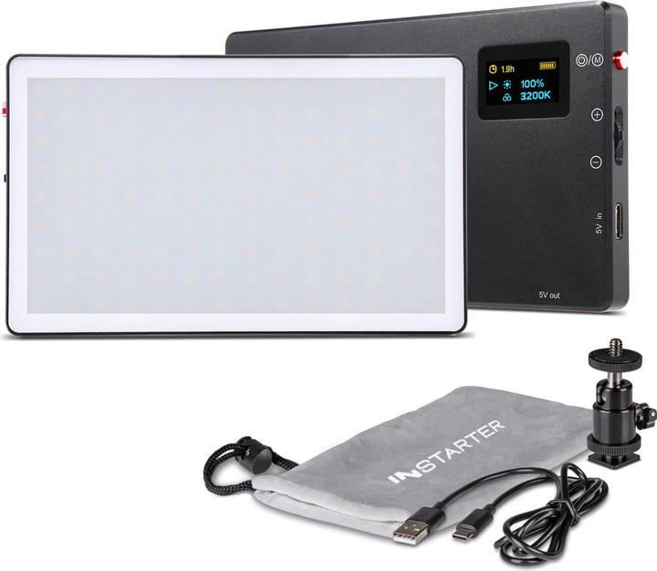 Actual product image Wiltec Spectar Bi-Colour P-Pocket LED 0.6 (Video light)