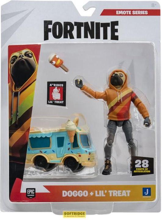 Actual product image Fortnite Emote 10 cm Figure - Doggo