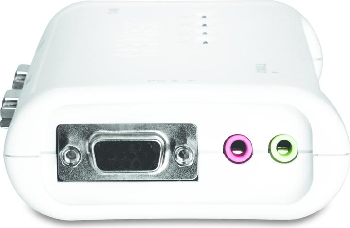 Produktbild Trendnet TK-409K KVM Switch 4-Port USB Kit mit Audio