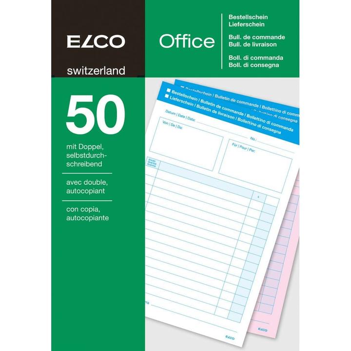 Image du produit Elco Bestellung/Lieferschein (50 x)