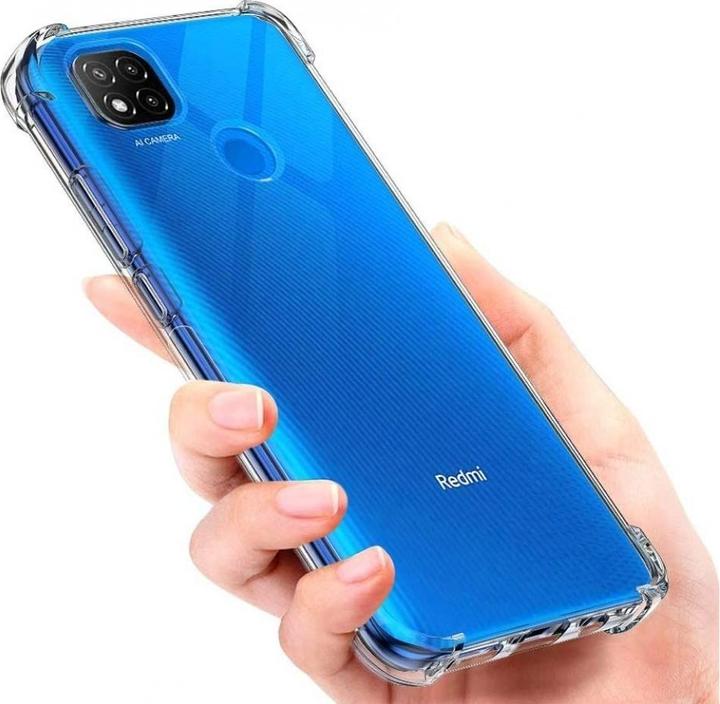 Produktbild Screenguard Xiaomi Redmi 9C Hülle Crystal Soft Airbag Bumper (Xiaomi Redmi 9C)