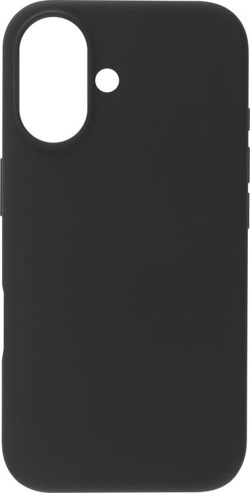 Actual product image FoneKit MagSafe Compatible Liquid Silicone Case, iPhone 16, black (Apple iPhone 16)
