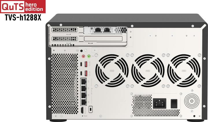 Produktbild QNAP TVS-h1288X-W1250-16G (0 TB)