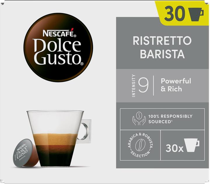 Produktbild Nescafé Dolce Gusto Kaffeekapseln Dolce Gusto Ristretto Barista 30 Stück (30 x Port.)