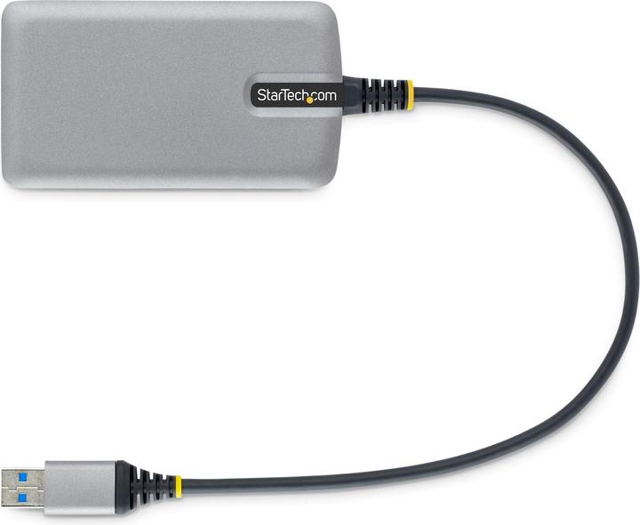 Actual product image StarTech COM 4-Port USB 3.0 Hub - USB Hub 5Gbit/s Bus Powered with Optional Power Connector - USB V (USB-C, 5 Ports)