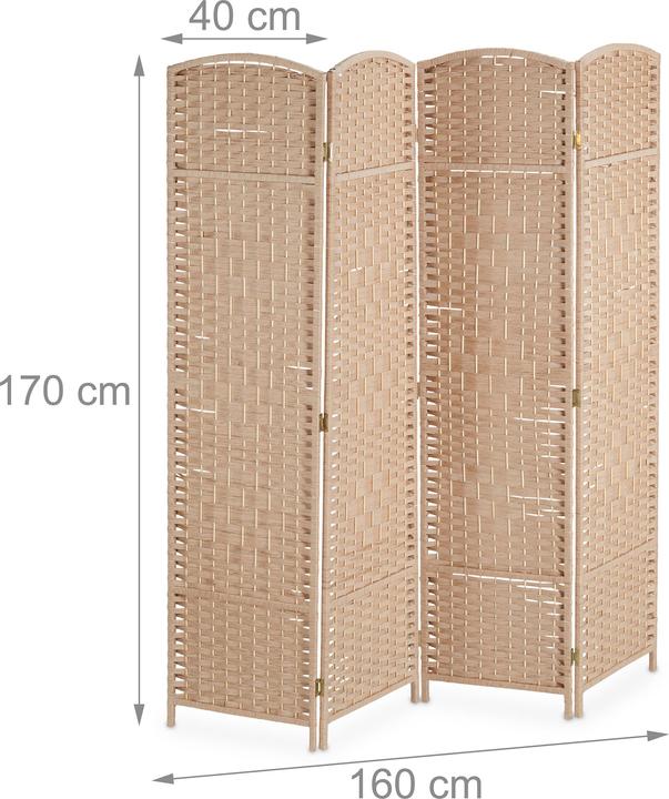 Immagine prodotto Relaxdays Paravento