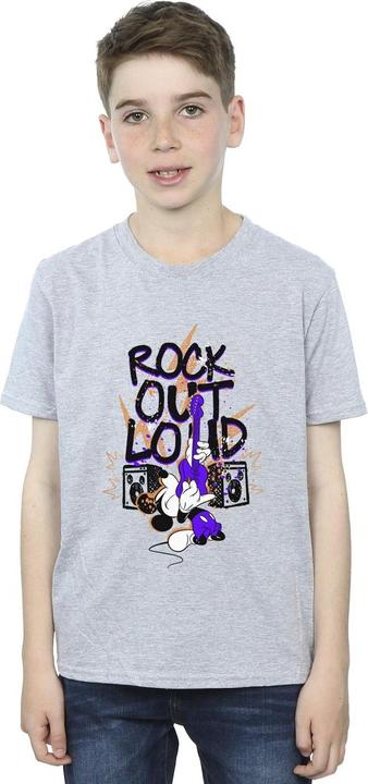 Actual product image Disney Boys Mickey Mouse Rock Out Loud T-Shirt (104)