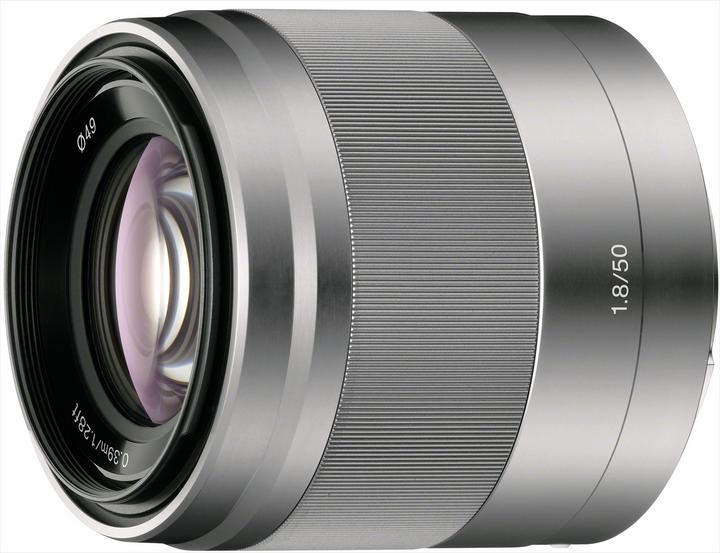 Immagine prodotto Sony E 50mm f/1.8 OSS, attacco E (Sony E, APS-C / DX)