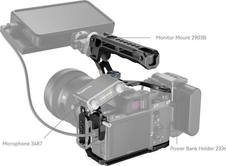 Actual product image SmallRig Cage Kit for Sony Alpha 7 III / Alpha 7R III (Cage)