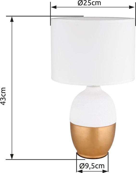 Immagine prodotto Globo Lampada da tavolo Valentino nera 1xE14 (E14)