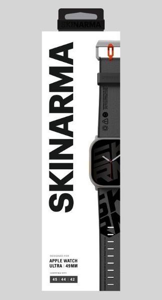 Actual product image Skinarma Band Spunk Apple Watch Ultra pewter green (Plastic, Silicone)