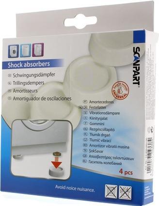 Image du produit Scanpart Amortisseur de vibrations (blanc, 4 pièces)