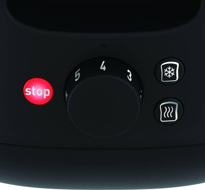 Actual product image Tefal TT340830 toaster 2 slice(s) Black, Stainless steel