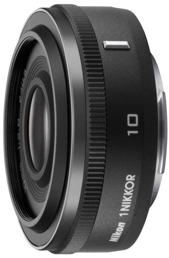 Produktbild Nikon 1 10mm 1:2.8, Lichtstarkes Weitwinkel, Black (Nikon 1, Nikon CX)