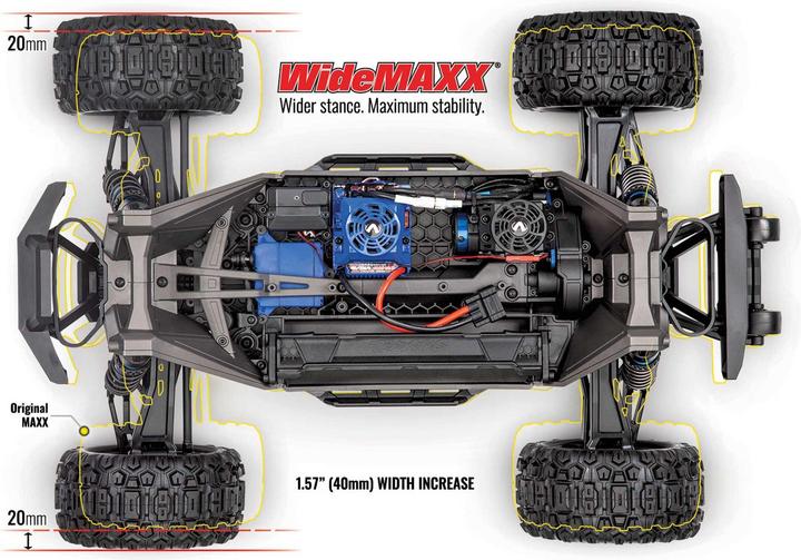 Immagine prodotto Traxxas Wide Maxx (RTR pronto all'uso)