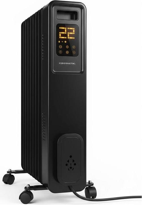 Actual product image Kibernetik Ölradiator 2000W Elektro mit WIFI schwarz