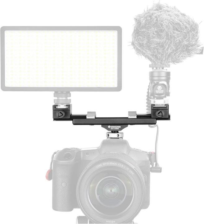 Produktbild Vanguard VEO CSMM2 Erweiterbare Doppel Kaltschuhhalterung (Stativ Smartphone Halterung)