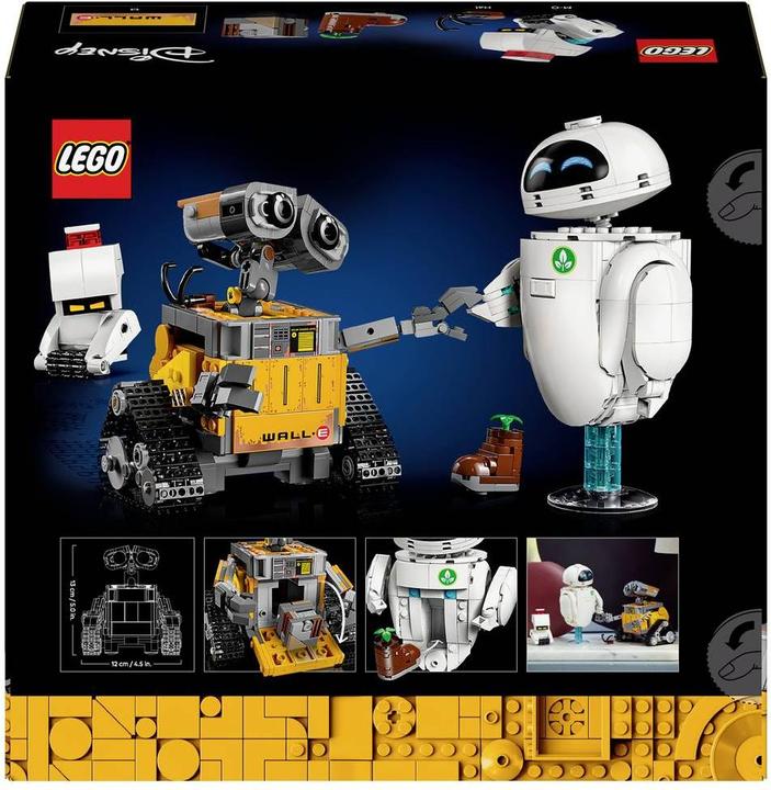 Immagine prodotto LEGO Wall-E e Eve (43279, LEGO Disney)