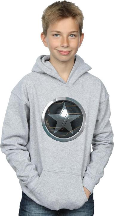 Produktbild The Falcon And The Winter Soldier Chest Star Kapuzenpullover Jungen (116)