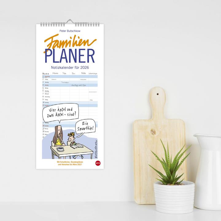 Produktbild Heye Familienplaner (21 x 45 cm)