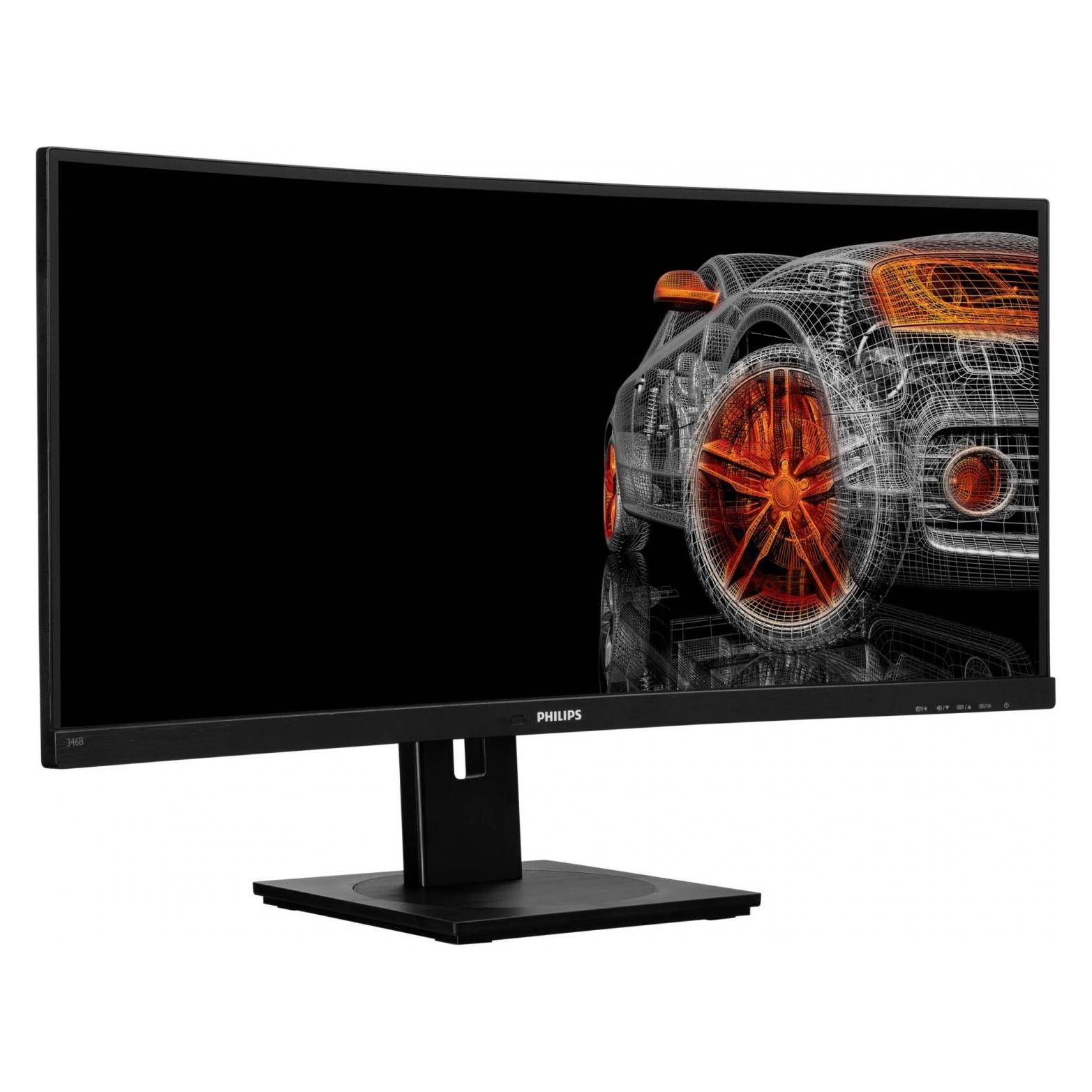 Philips 346B1C/00 (3440 x 1440 Pixel, 34"), Monitor, Schwarz