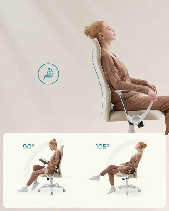 Actual product image Songmics Office chair