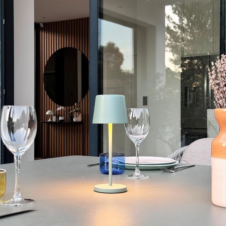 Actual product image Lumisky Mini LED Table Lamps with Charging Plate, Dimming, 7-Hour Runtime